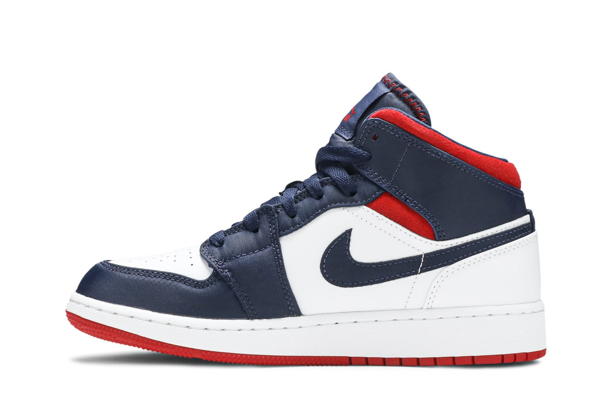Retro 1 Mid GS Sneakers — USA Olympic — BQ6931-104