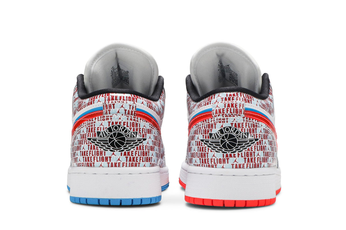 Retro 1 Low SE GS Sneakers — Take Flight — DD1527-114