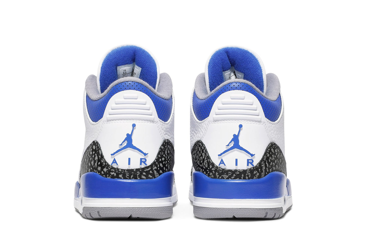 Retro 3 Sneakers — Racer Blue — CT8532-145