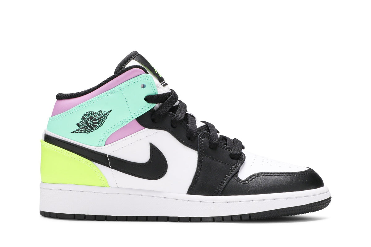 Retro 1 Mid GS Sneakers — Pastel — 554725-175