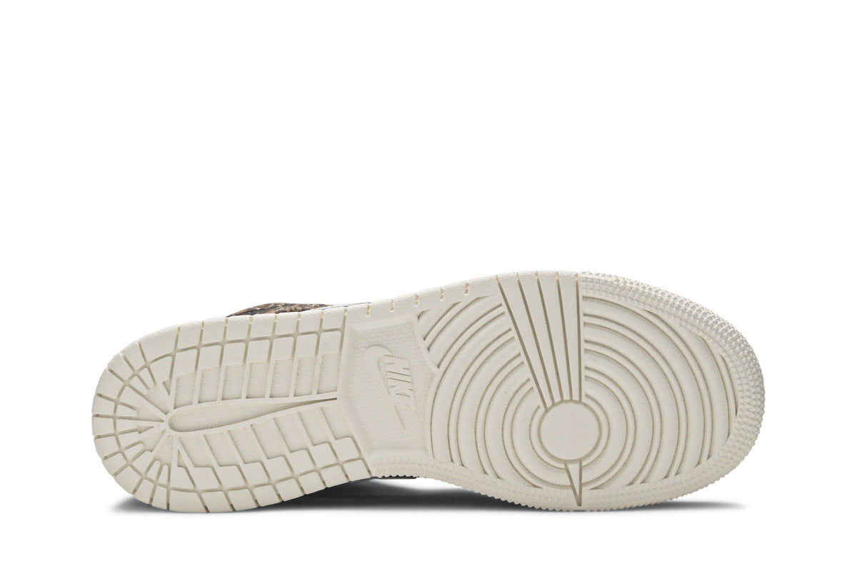 Retro 1 Mid SE GS Sneakers — Leopard — BQ6931-021