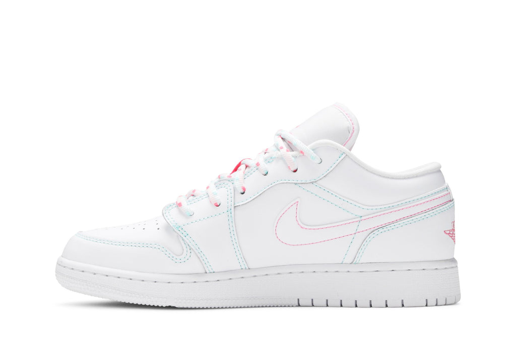 Retro 1 Low GS Sneakers — Aurora Green — 554723-101