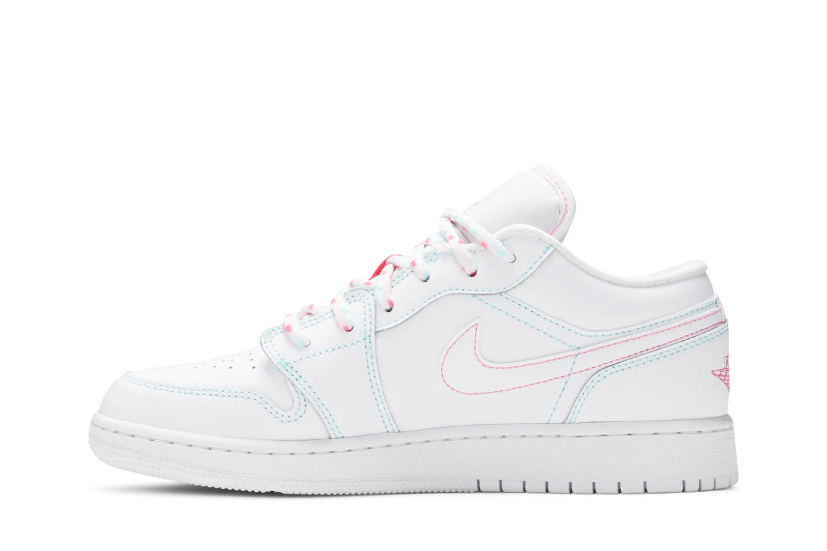 Retro 1 Low GS Sneakers — Aurora Green — 554723-101