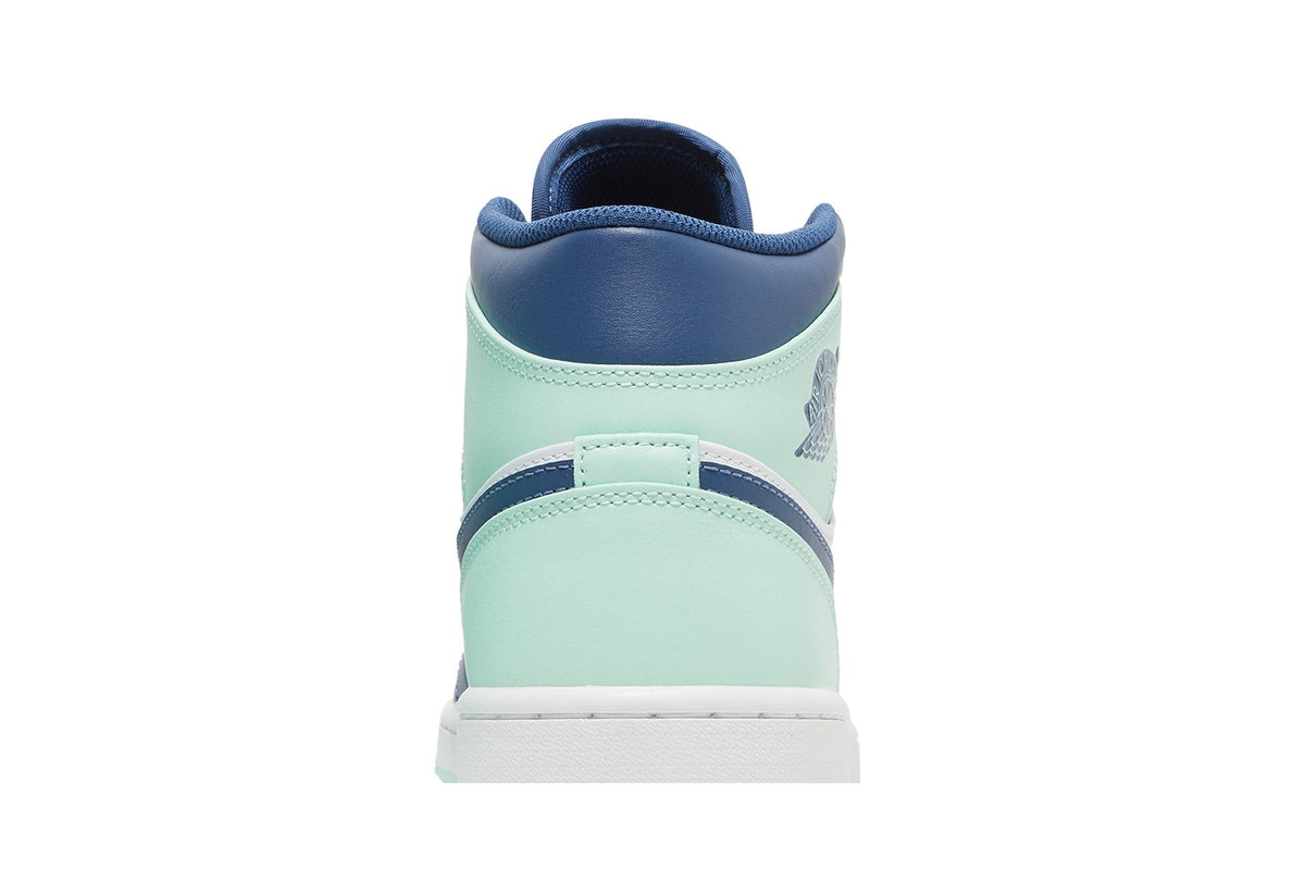 Retro 1 Mid Sneakers — Blue Mint — 554724-413
