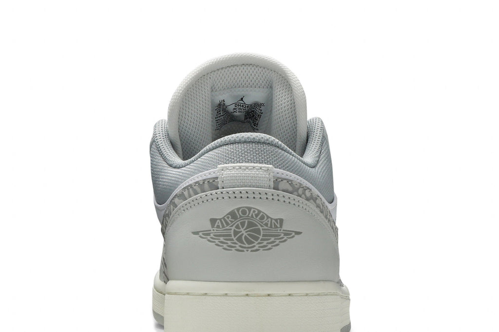 Retro 1 Low Premium Sneakers — Elephant Print — DH4269-100