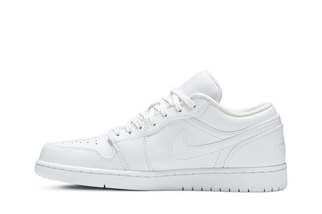 Retro 1 Low Sneakers — Triple White — 553558-130