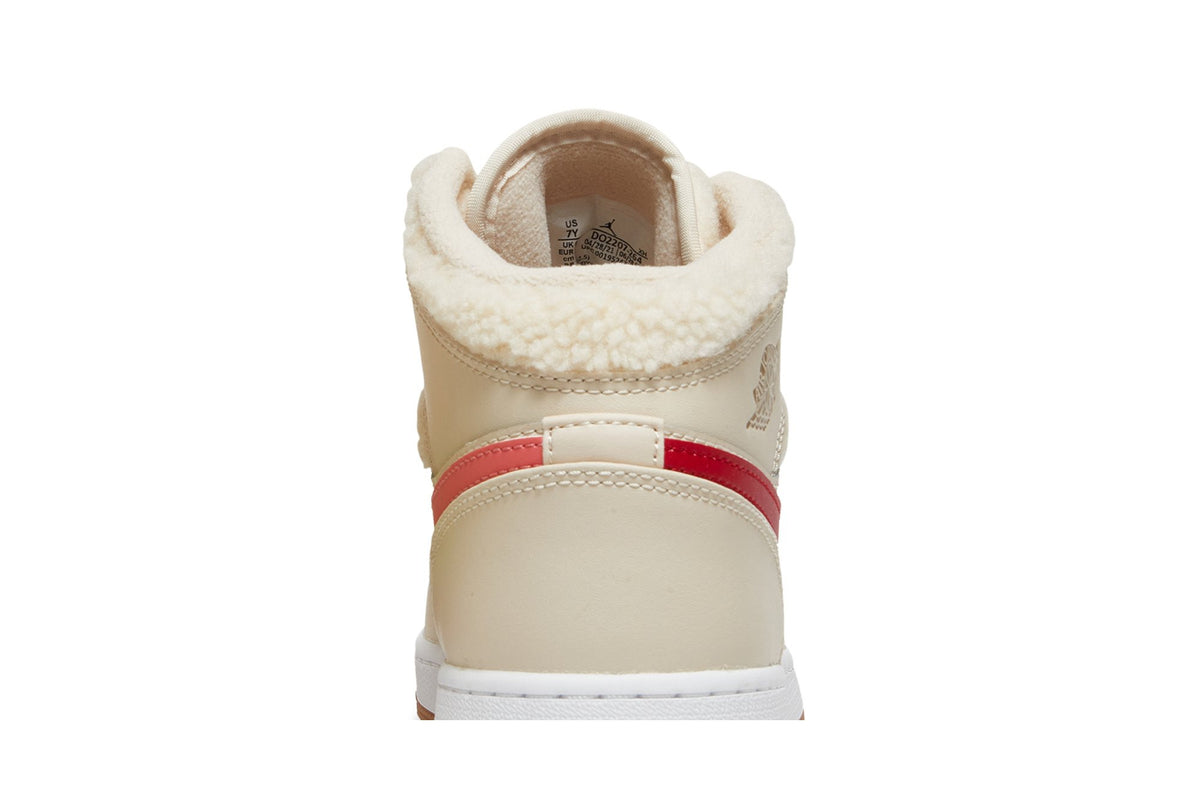 Retro 1 Mid Utility GS Sneakers — Fleece — DO2207-264