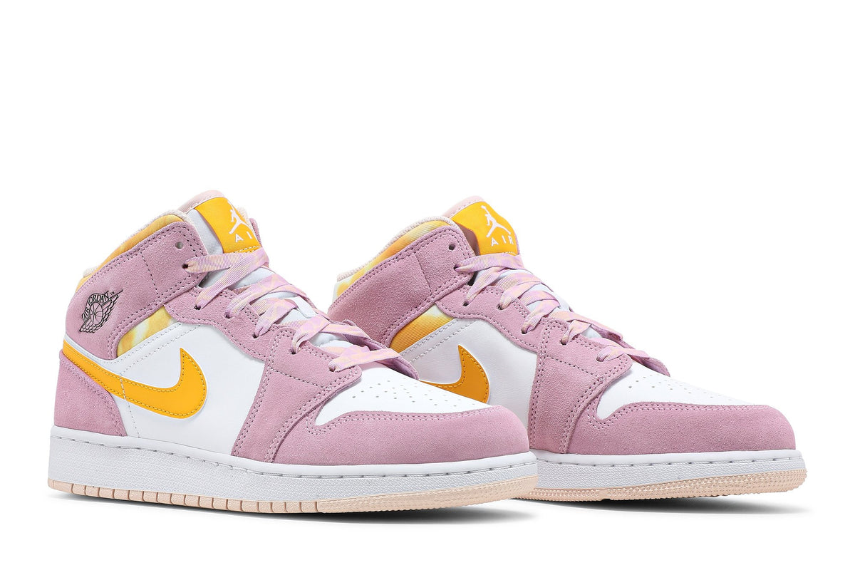 Retro 1 Mid SE GS Sneakers — Arctic Pink — DC9517-600