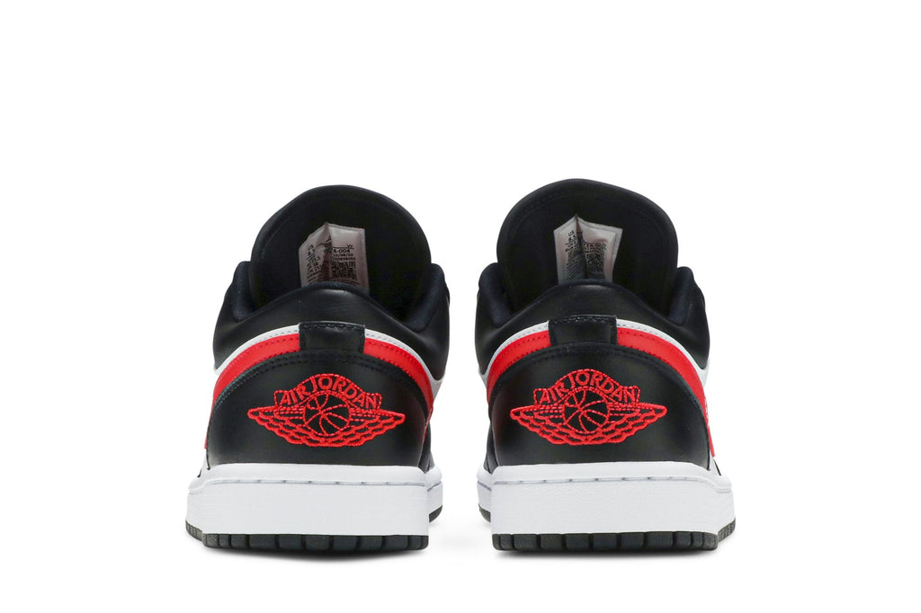 Retro 1 Low Sneakers — Siren Red — DC0774-004