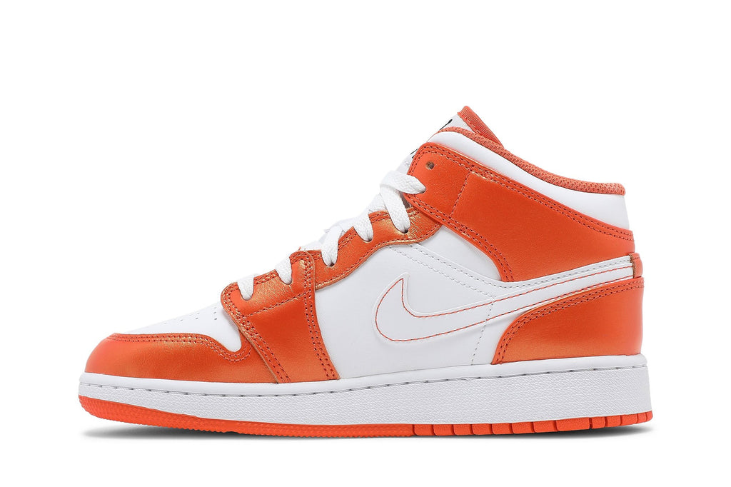 Retro 1 Mid SE GS Sneakers — Electro Orange — DM4228-800