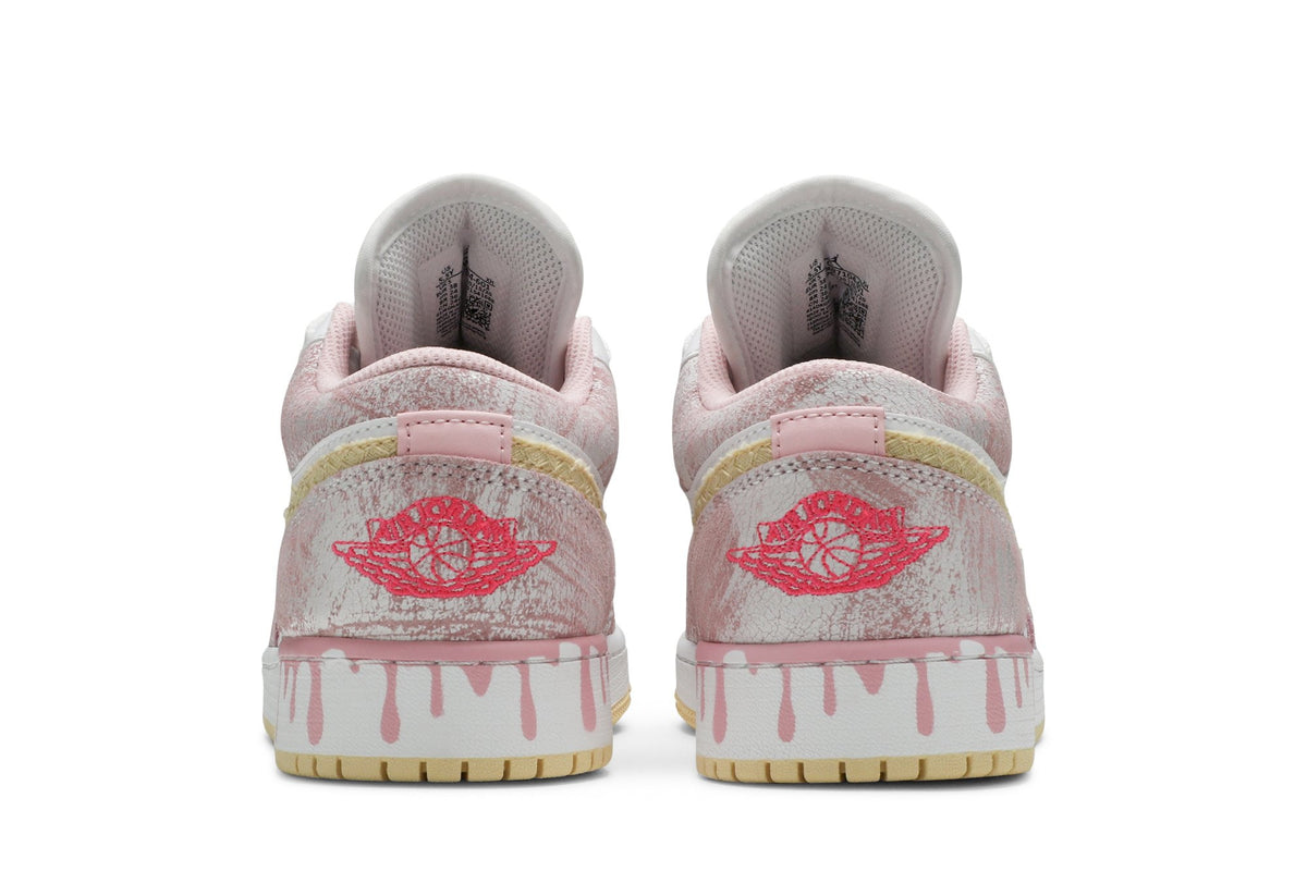 Retro 1 Low GS Sneakers — Strawberry Ice Cream — CW7104-601