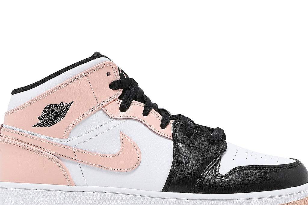 Retro 1 Mid GS Sneakers — Crimson Tint — 554725-133