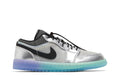 Retro 1 Low SE Sneakers — Metallic Silver Gradient — DJ5199-109