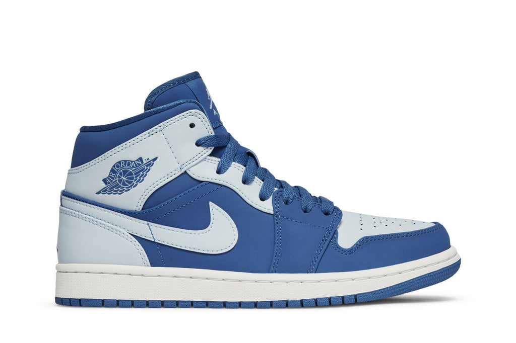 Retro 1 Mid Sneakers — Ice Blue — 554724-400