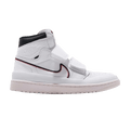 Retro 1 High Double Strap Sneakers — White — AQ7924-101