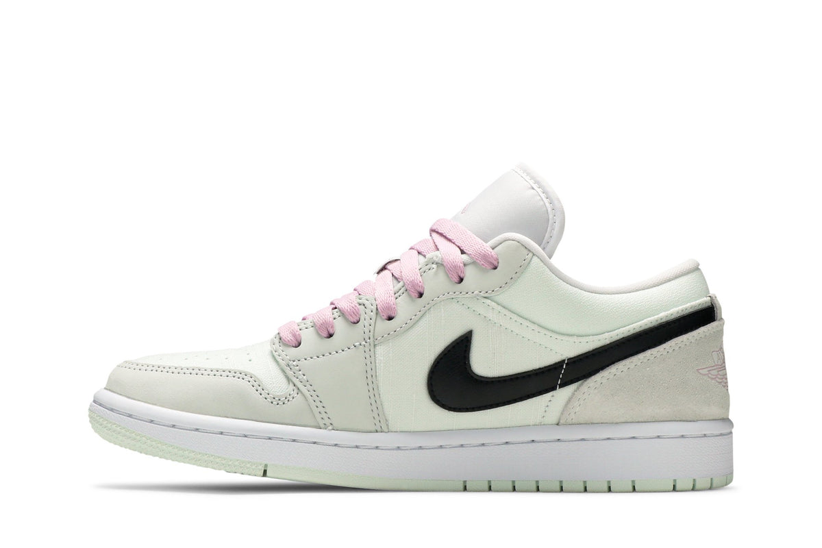Retro 1 Low SE Sneakers — Barely Green — CZ0776-300