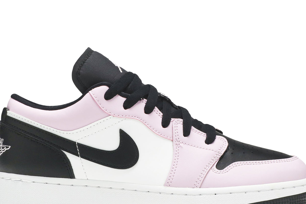 Retro 1 Low GS Sneakers — Light Arctic Pink — 554723-601