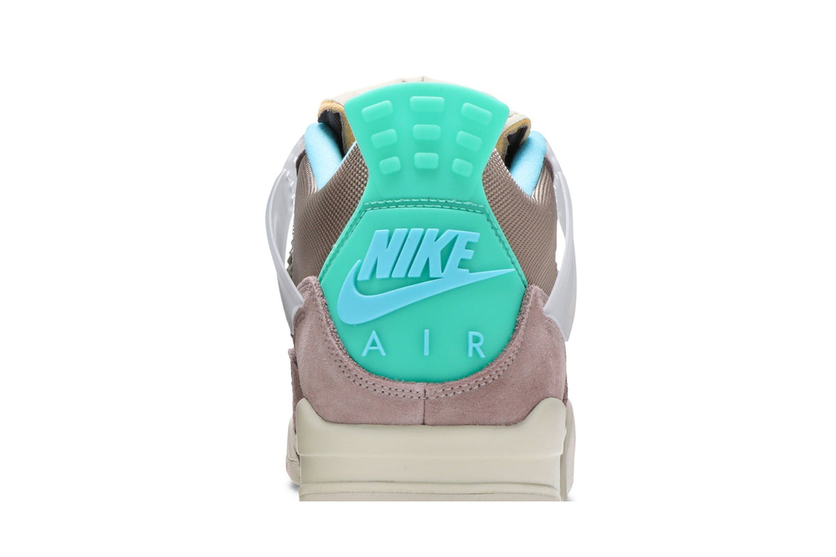 Union LA Collaboration — Retro 4 Sneakers — Taupe Haze — DJ5718-242
