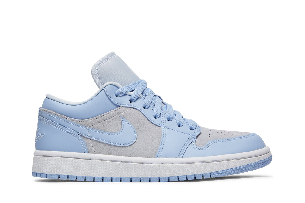Retro 1 Low Sneakers — Aluminum — DC0774-050