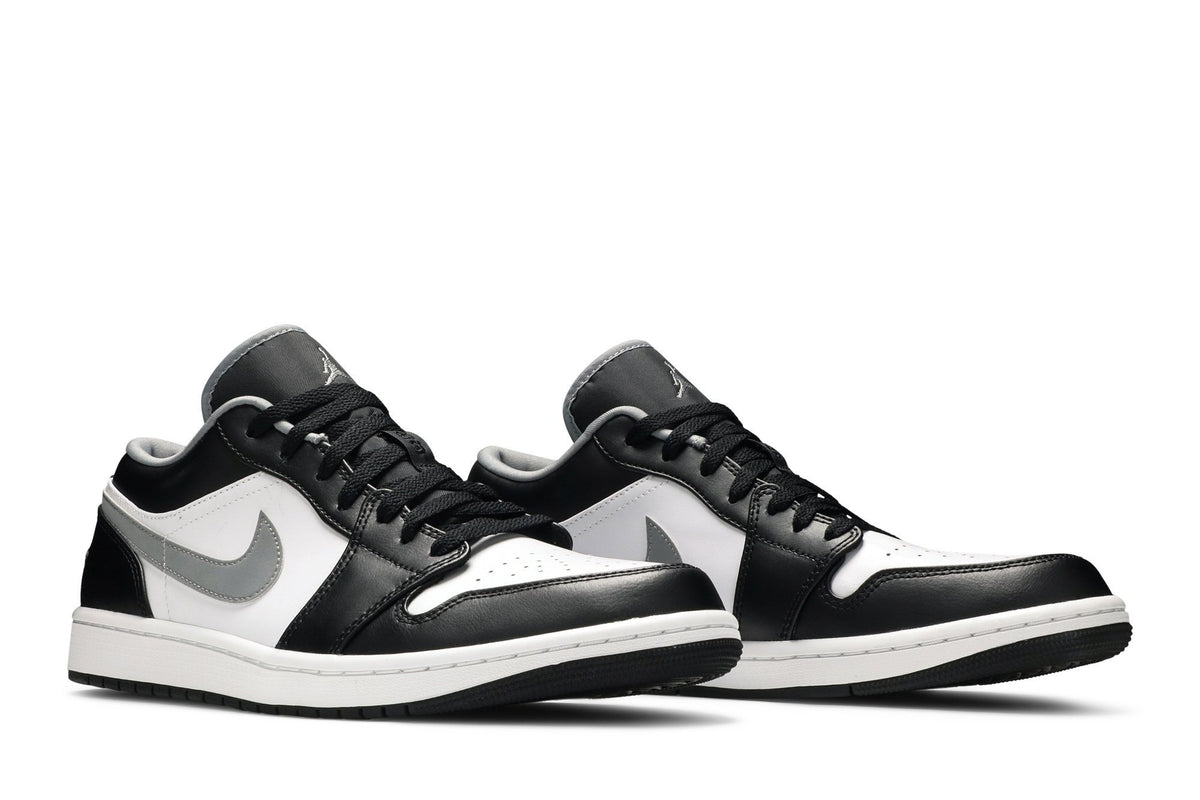 Retro 1 Low Sneakers — Black Medium Grey — 553558-040