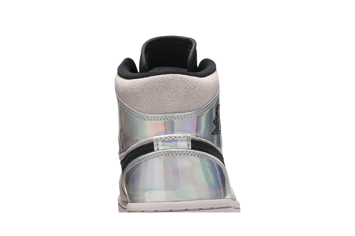 Retro 1 Mid Sneakers — Iridescent — BQ6472-602