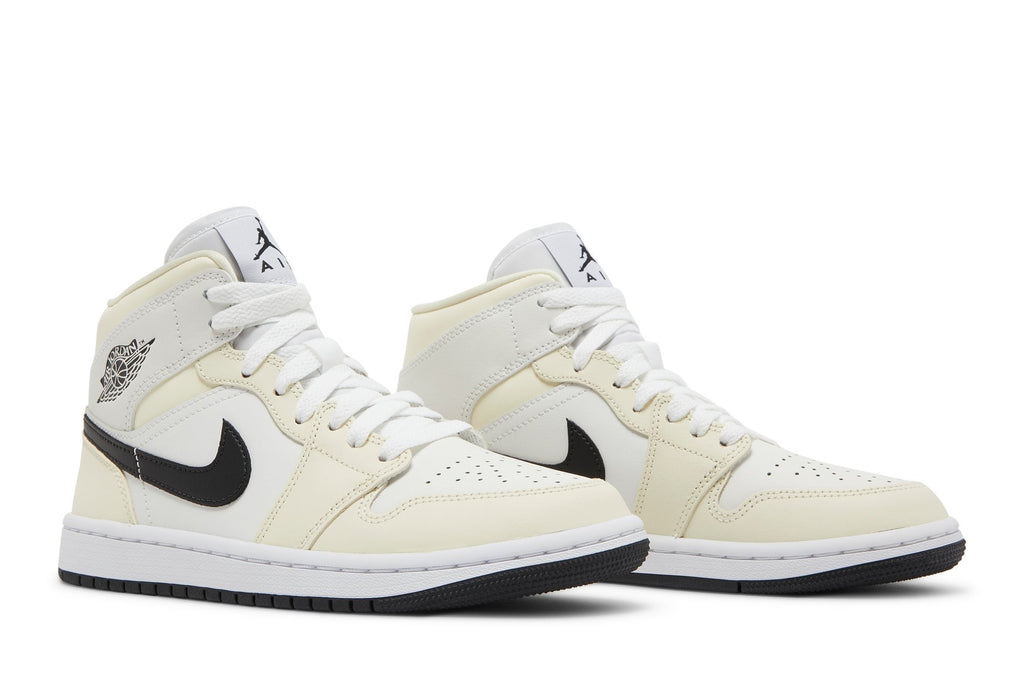 Retro 1 Mid Sneakers — Coconut Milk — BQ6472-121