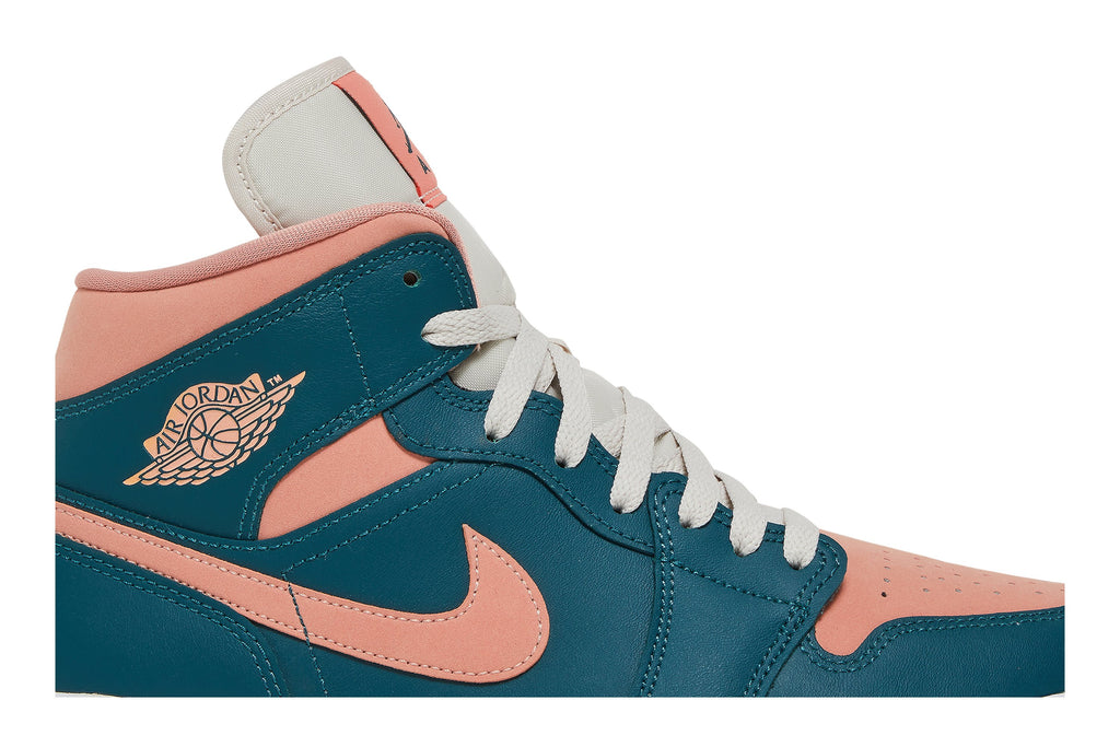 Retro 1 Mid Sneakers — Dark Teal Green — BQ6472-308