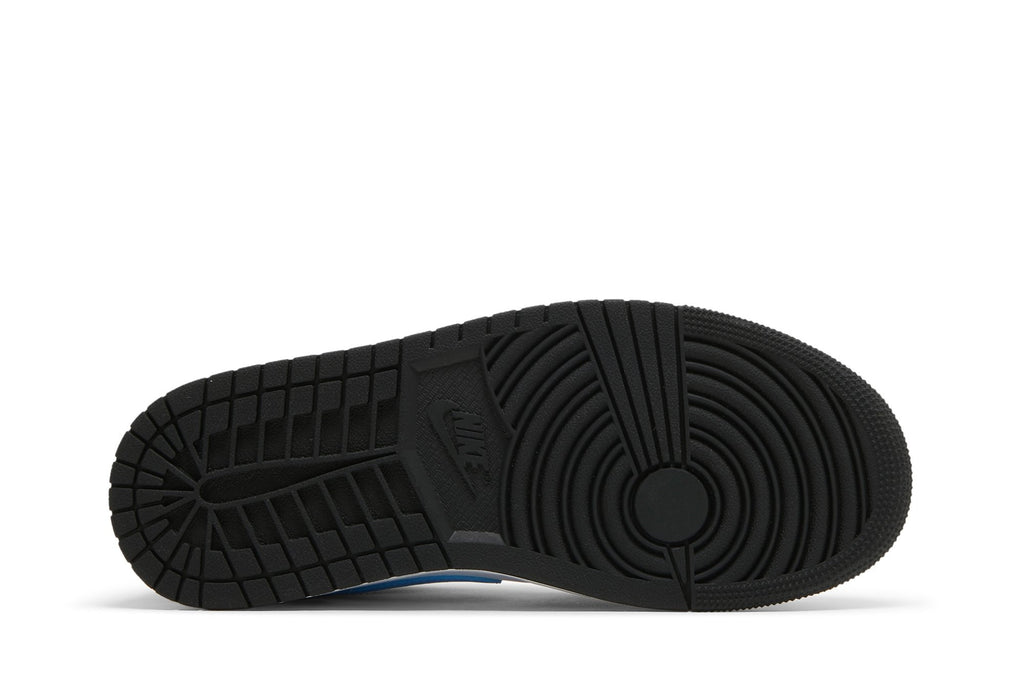 Retro 1 Low Sneakers — Black University Blue — DC0774-041