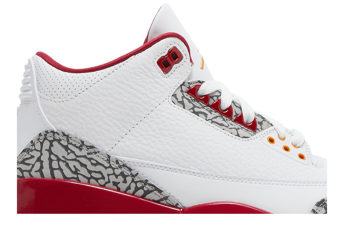 Retro 3 Sneakers — Cardinal Red — CT8532-126