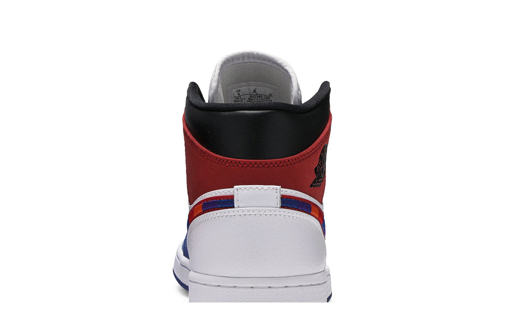 Retro 1 Mid Sneakers — Multicolored Swoosh — 852542-146