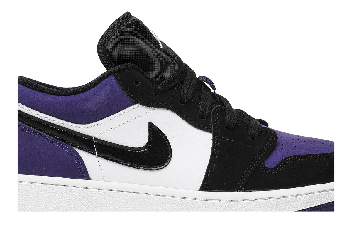 Retro 1 Low GS Sneakers — Court Purple — 553560-125