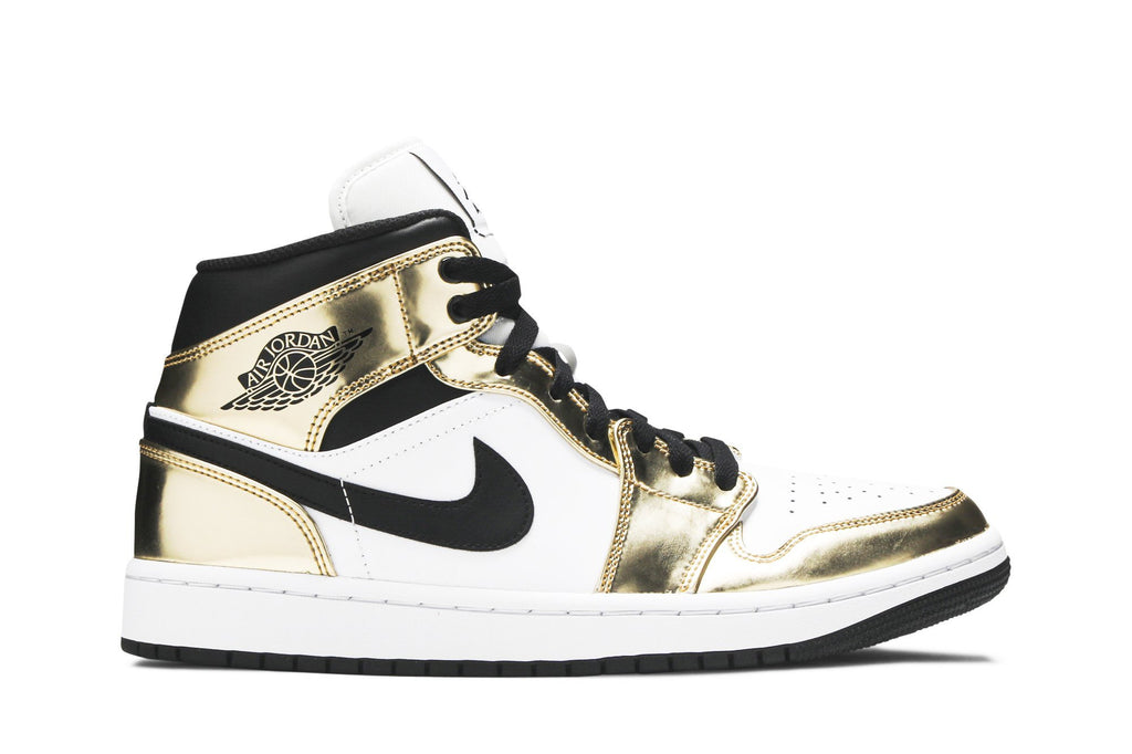 Retro 1 Mid SE Sneakers — Metallic Gold — DC1419-700