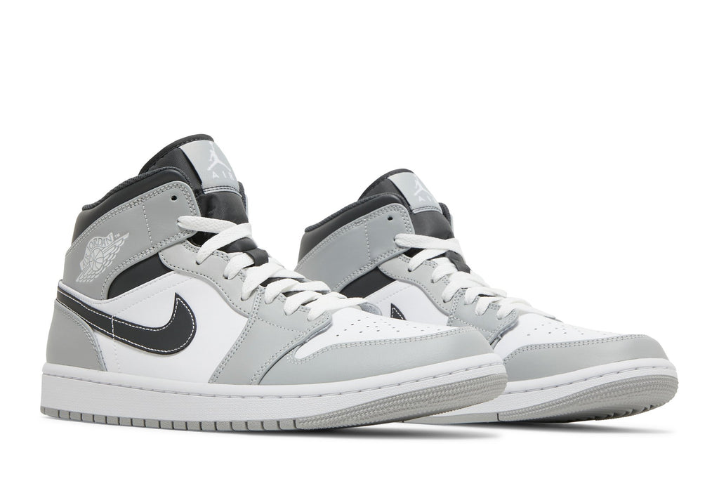 Retro 1 Mid Sneakers — Light Smoke Grey — 554724-078