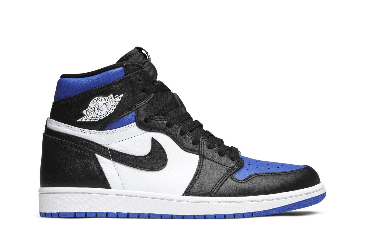 Retro 1 High OG Sneakers — Royal Toe — 555088-041