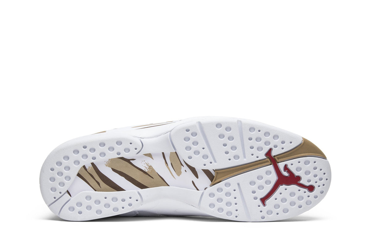 OVO Collaboration — Retro 8 Sneakers — White — AA1239-135