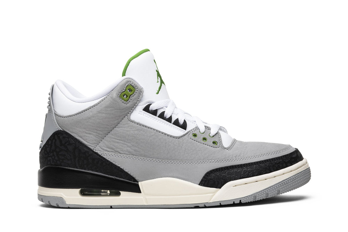 Retro 3 Sneakers — Chlorophyll — 136064-006