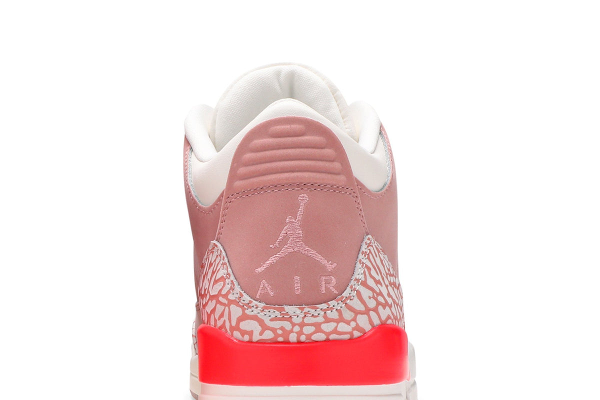 Retro 3 Sneakers — Rust Pink — CK9246-600