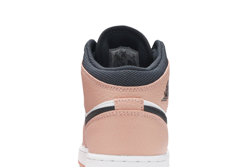 Retro 1 Mid GS Sneakers — Pink Quartz — 555112-603