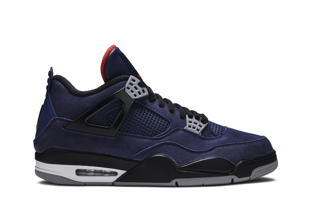 Retro 4 Winter Sneakers — Loyal Blue — CQ9597-401
