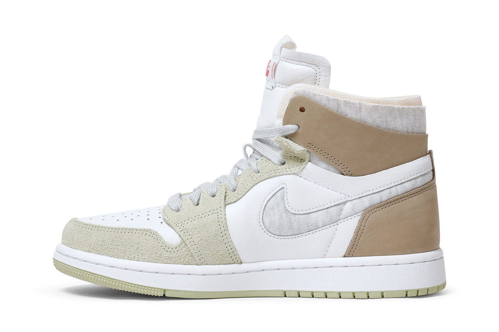Retro 1 High Zoom Comfort Sneakers — Olive Aura — CT0979-102