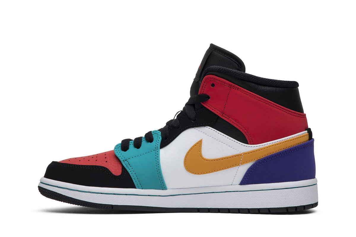 Retro 1 Mid Sneakers — Multi-Color — 554724-125