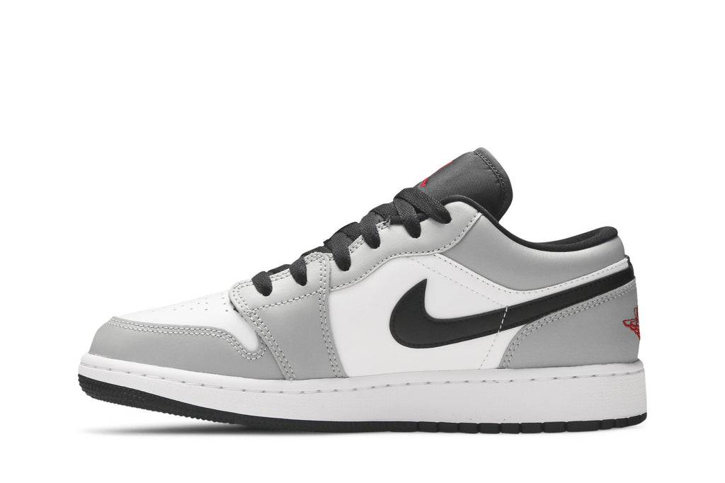 Retro 1 Low GS Sneakers — Light Smoke Grey — 553560-030