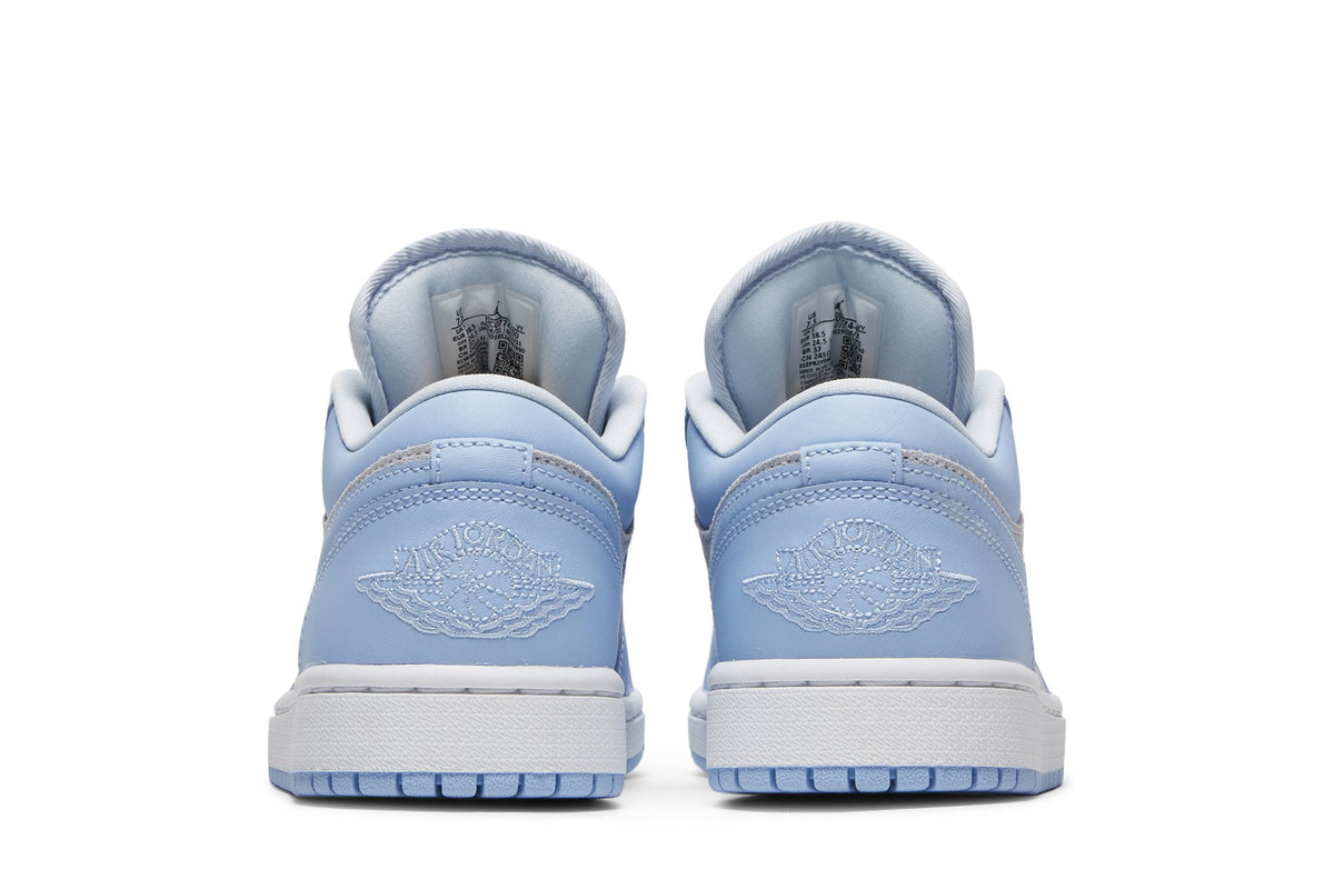 Retro 1 Low Sneakers — Aluminum — DC0774-050
