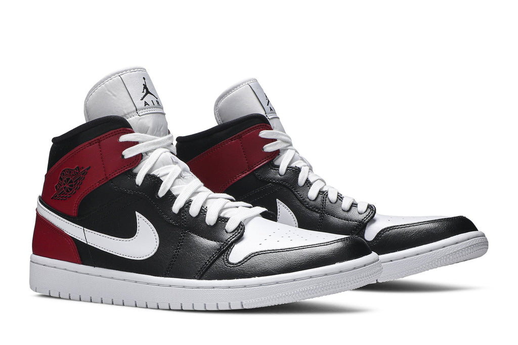 Retro 1 Mid Sneakers — Noble Red — BQ6472-016