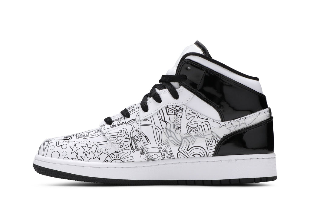 Retro 1 Mid SE GS Sneakers — DIY — DC4099-100