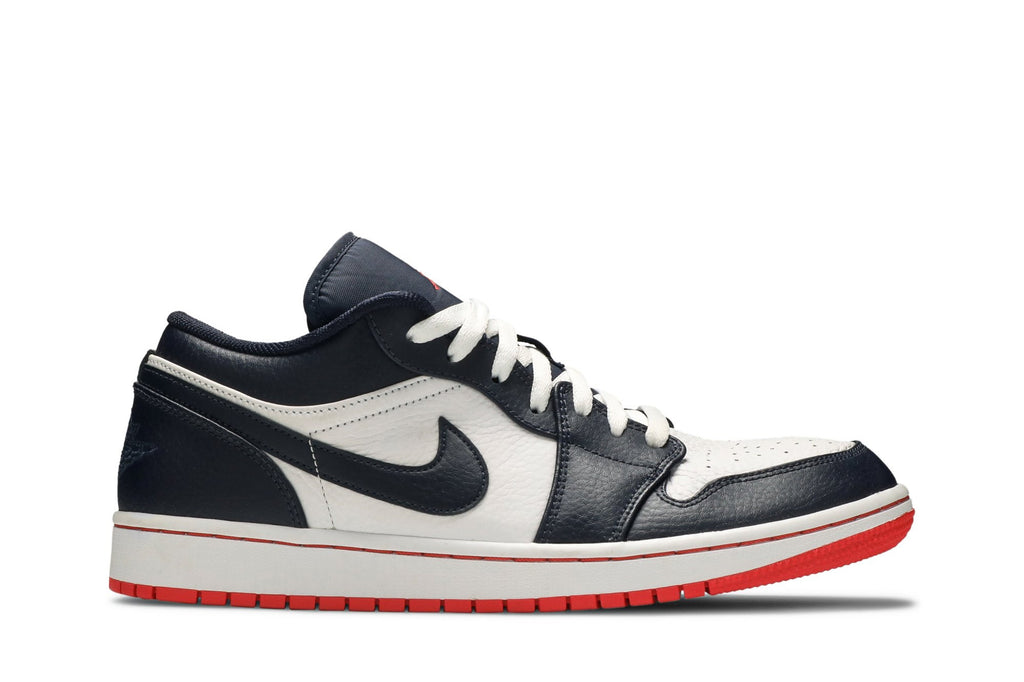 Retro 1 Low Sneakers — Obsidian Ember — 553558-481