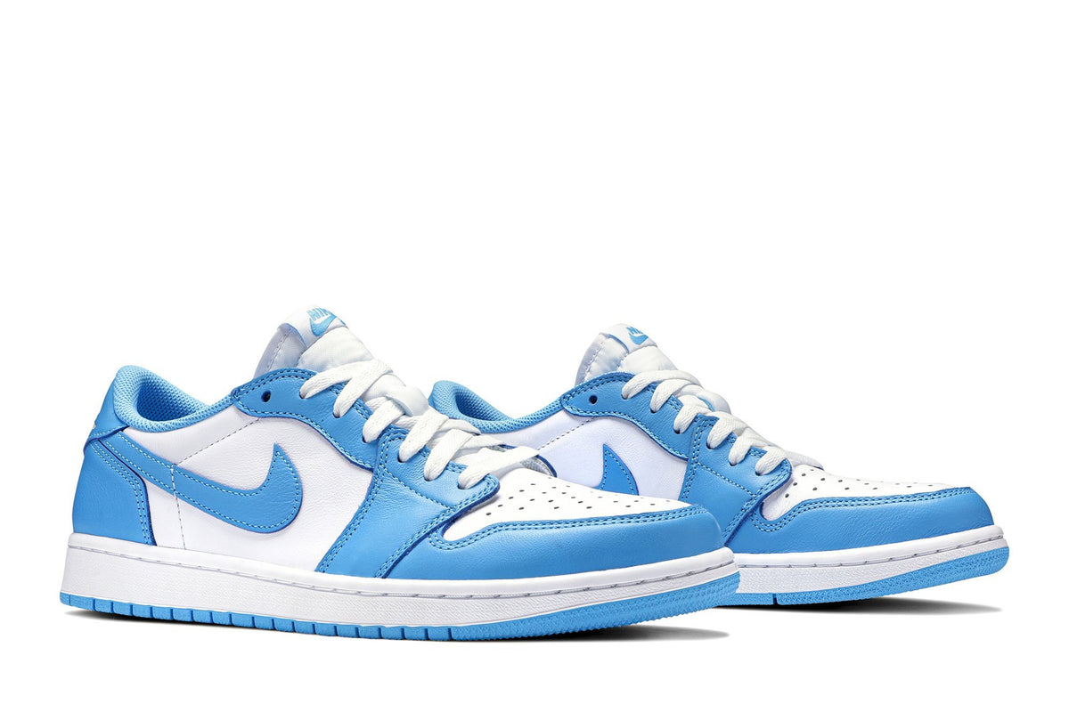 Eric Koston Collaboration — Retro 1 Low SB Sneakers — Powder Blue — CJ7891-401