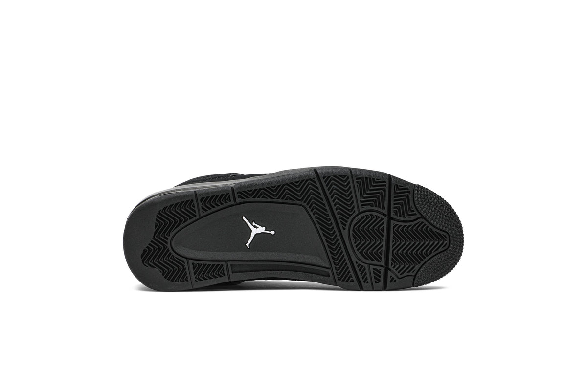 Retro 4 Sneakers — Black Cat — CU1110-010