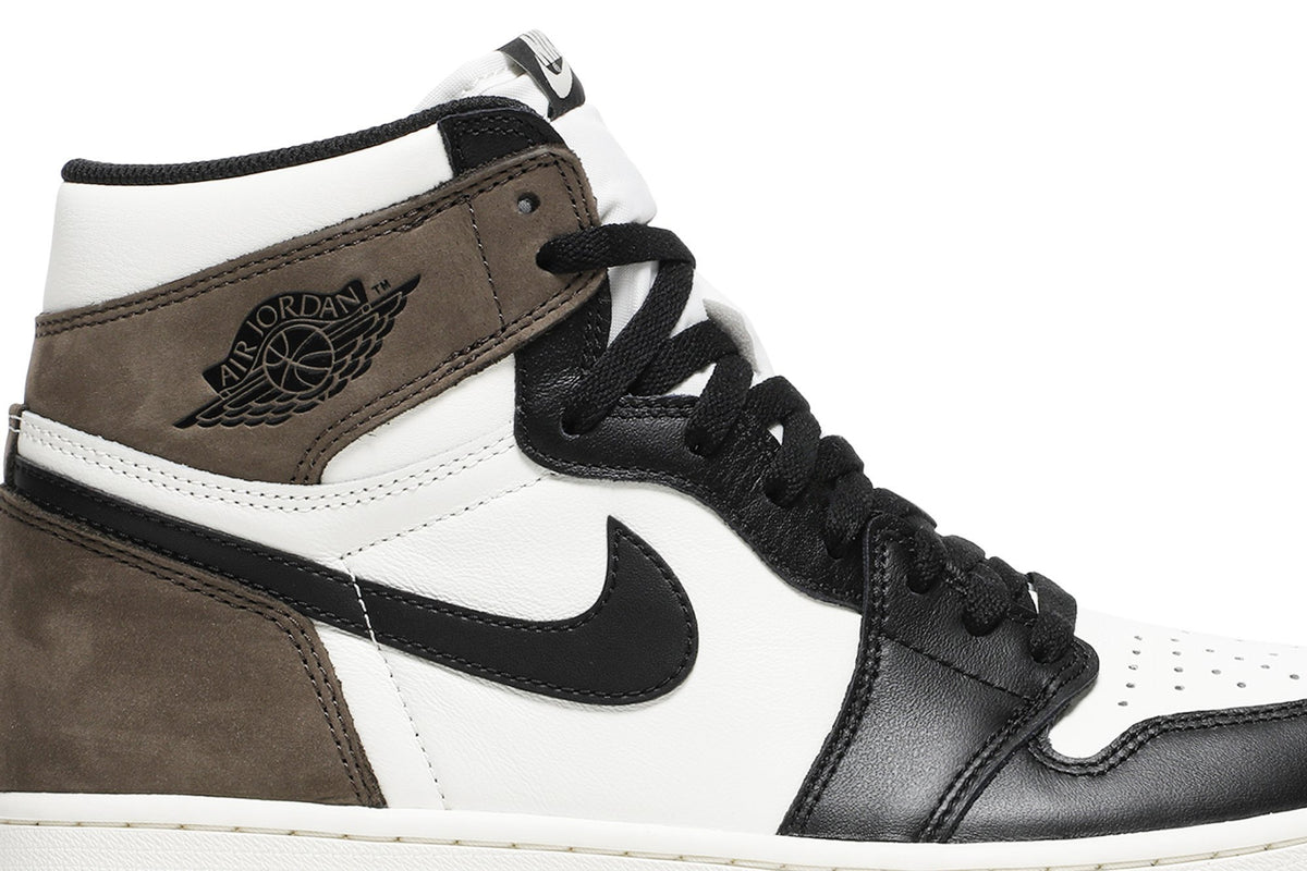 Retro 1 High OG Sneakers — Dark Mocha — 555088-105