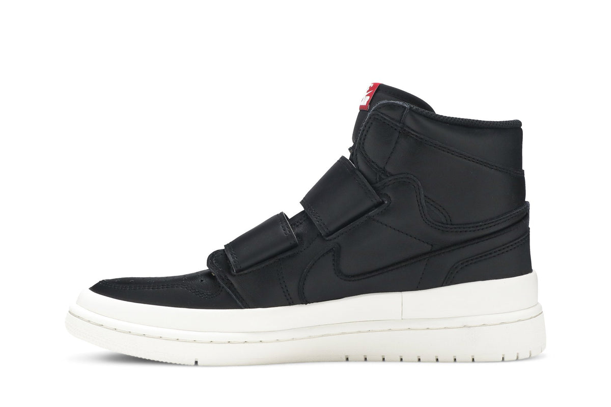 Retro 1 High Double Strap Sneakers — Black — AQ7924-001